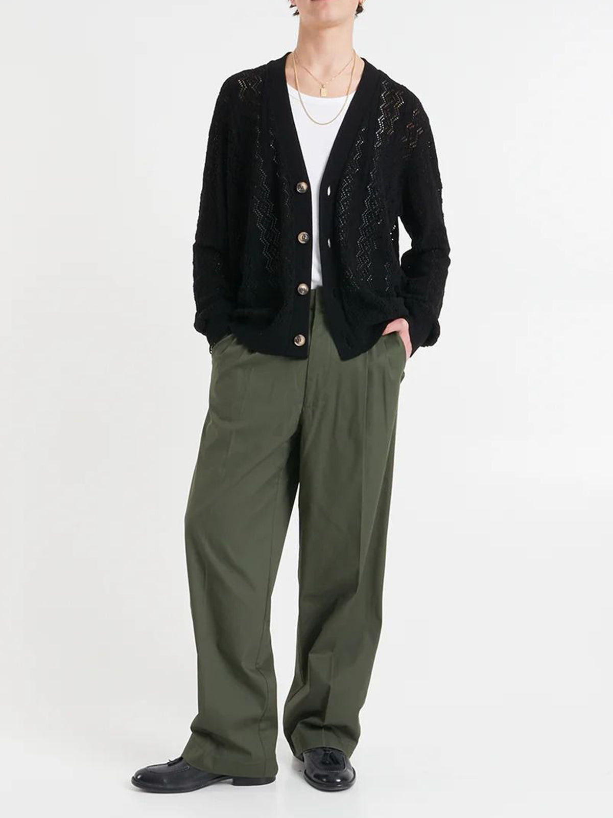 Amaranto PANTALONI Verde