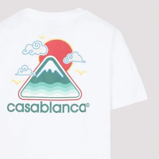 Casablanca T-SHIRT Bianco