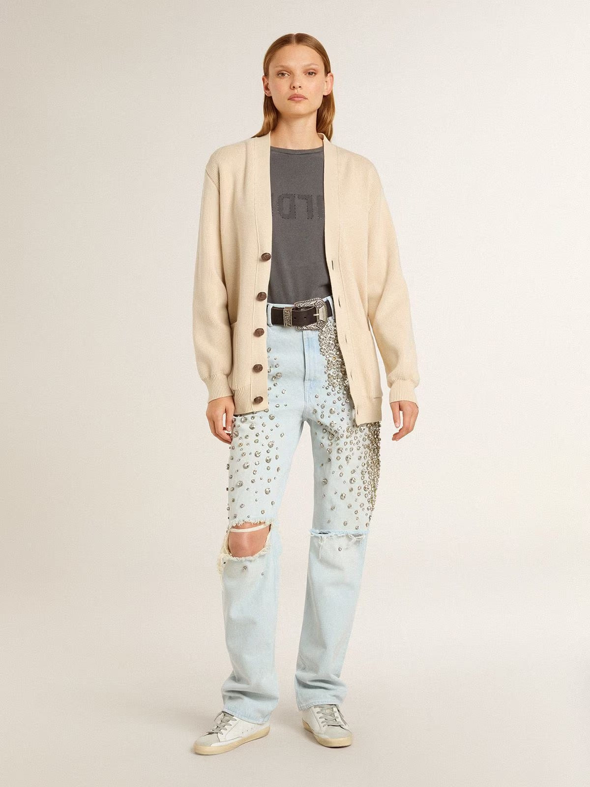 Golden Goose MAGLIERIA Bianco