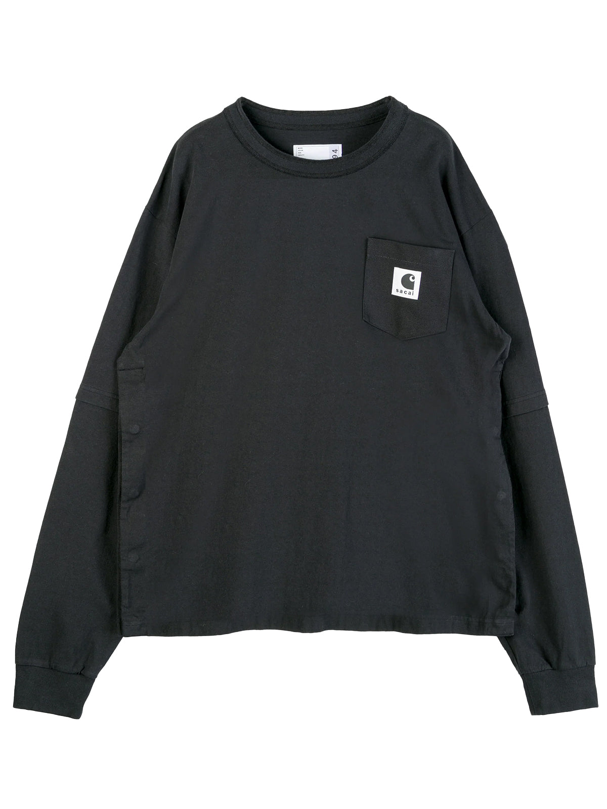Sacai T-SHIRT Nero