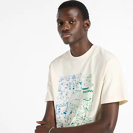 New Balance T-SHIRT Bianco