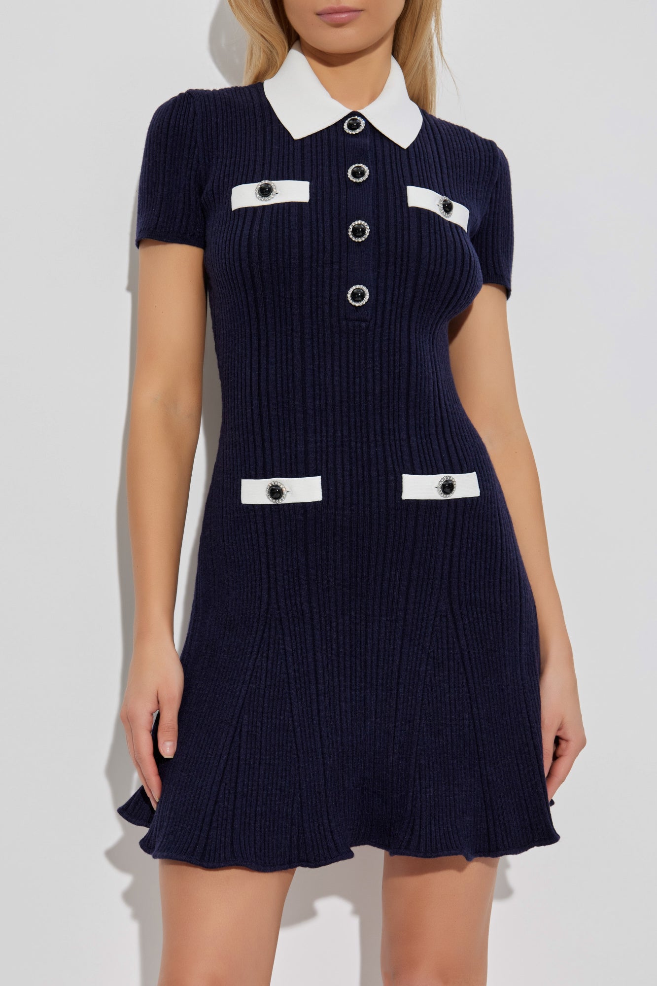 Self-portrait VESTITI Blu