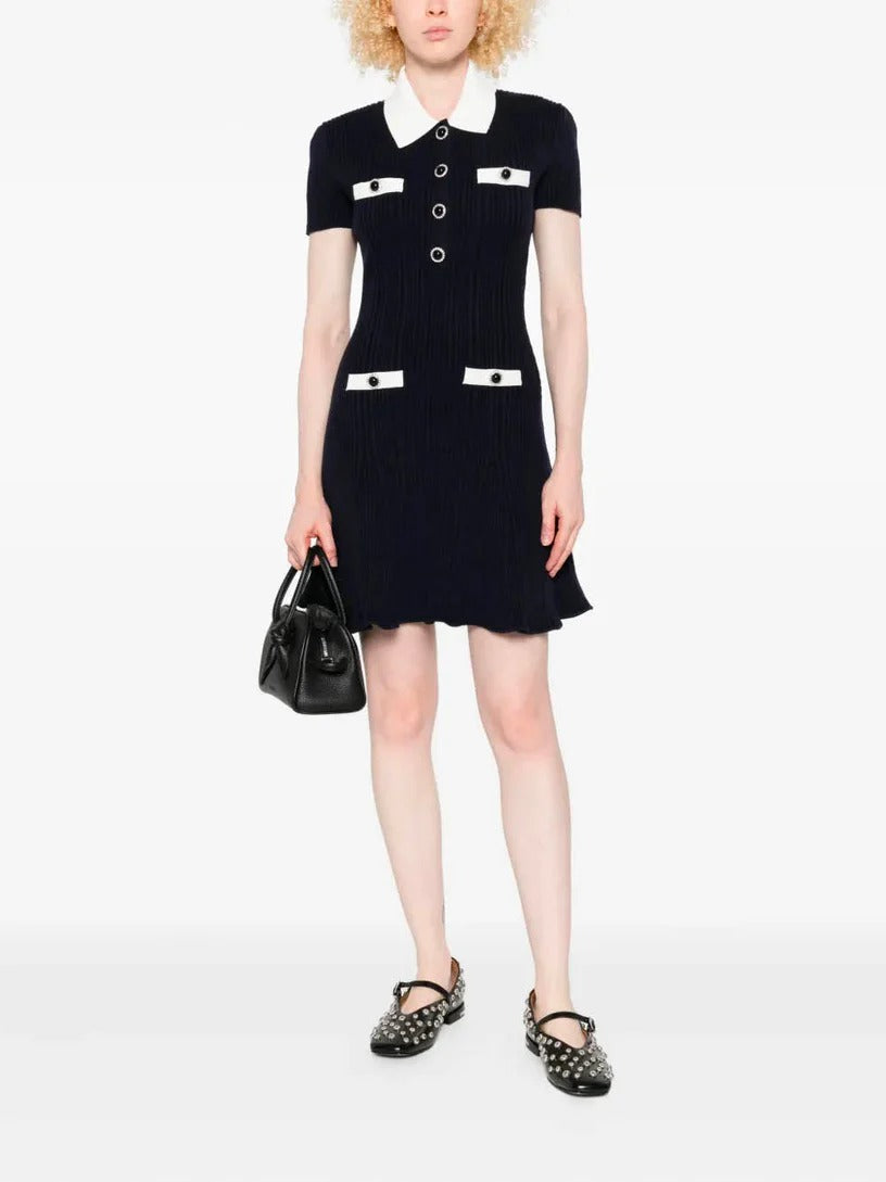 Self-portrait VESTITI Blu