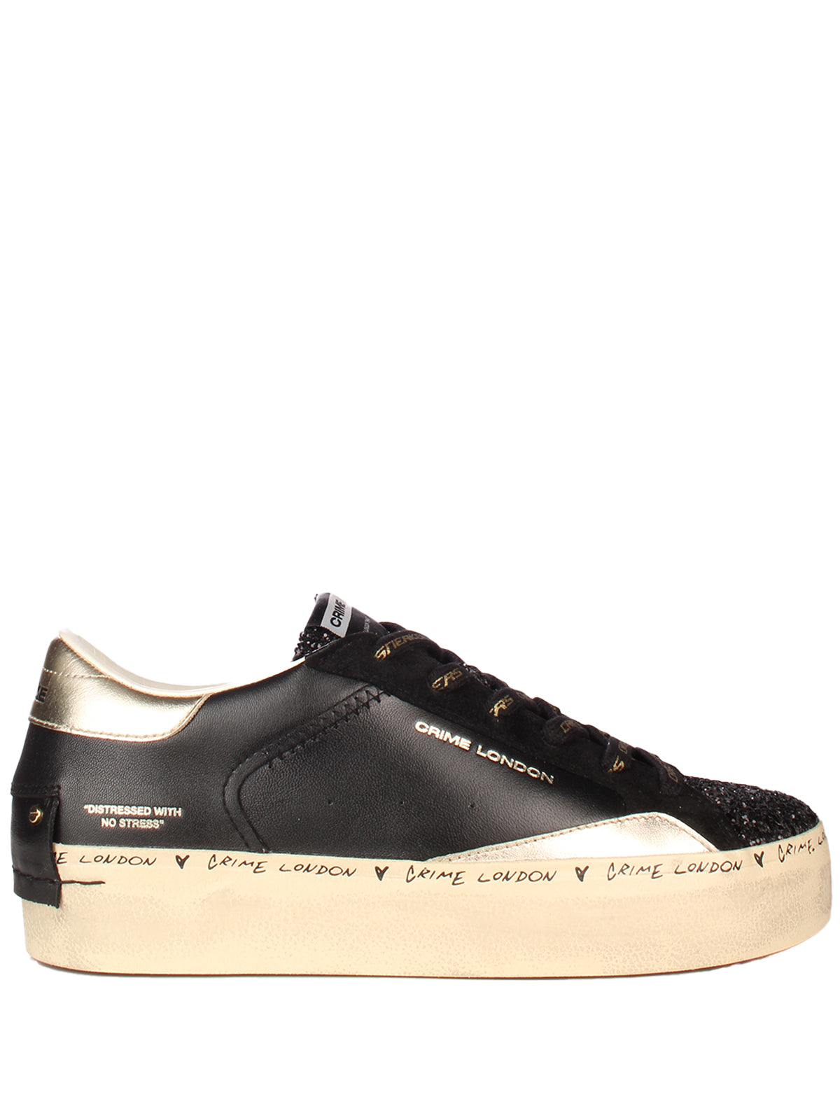 Crime London SNEAKERS Nero