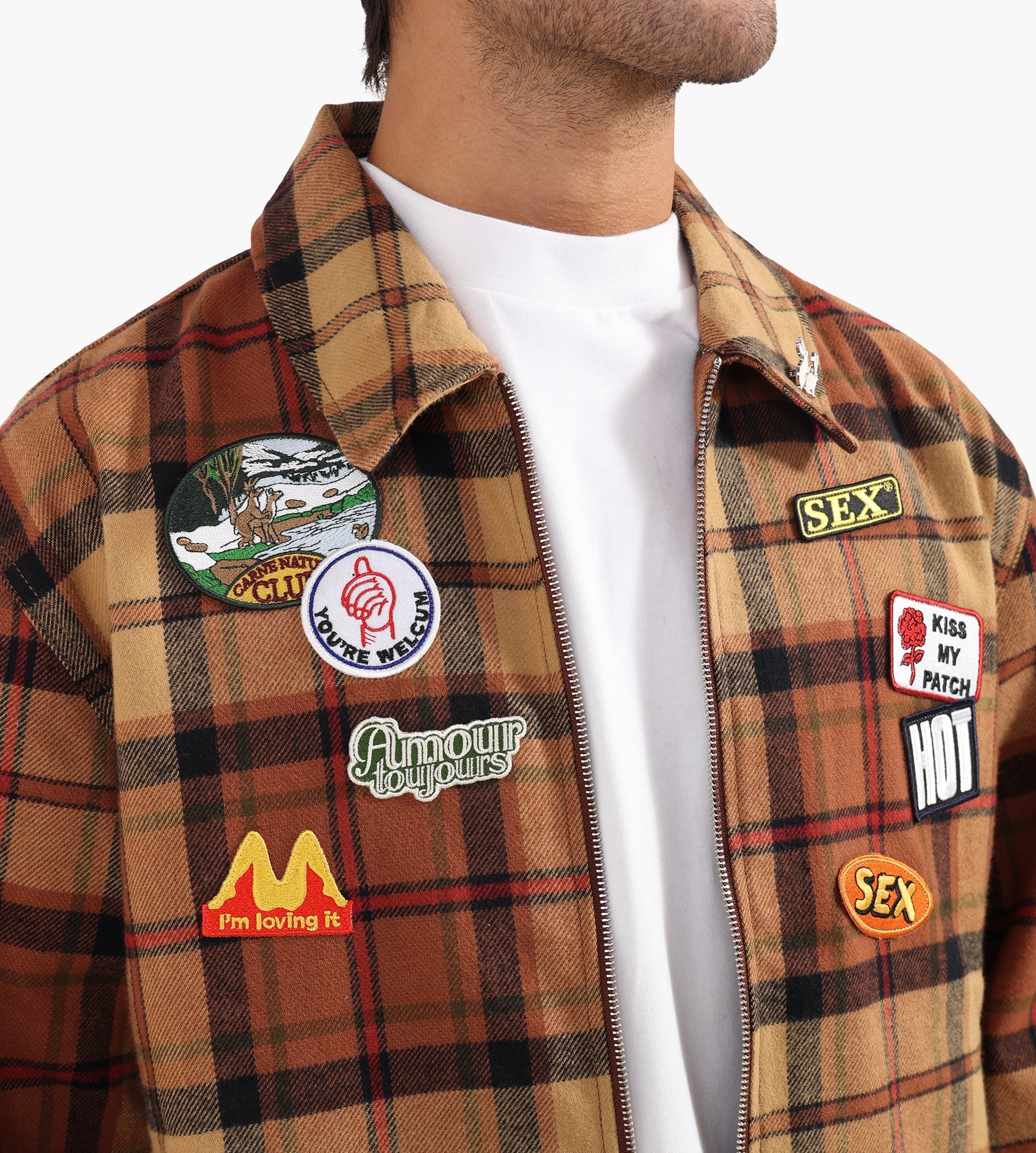 Carne Bollente CAMICIE Marrone