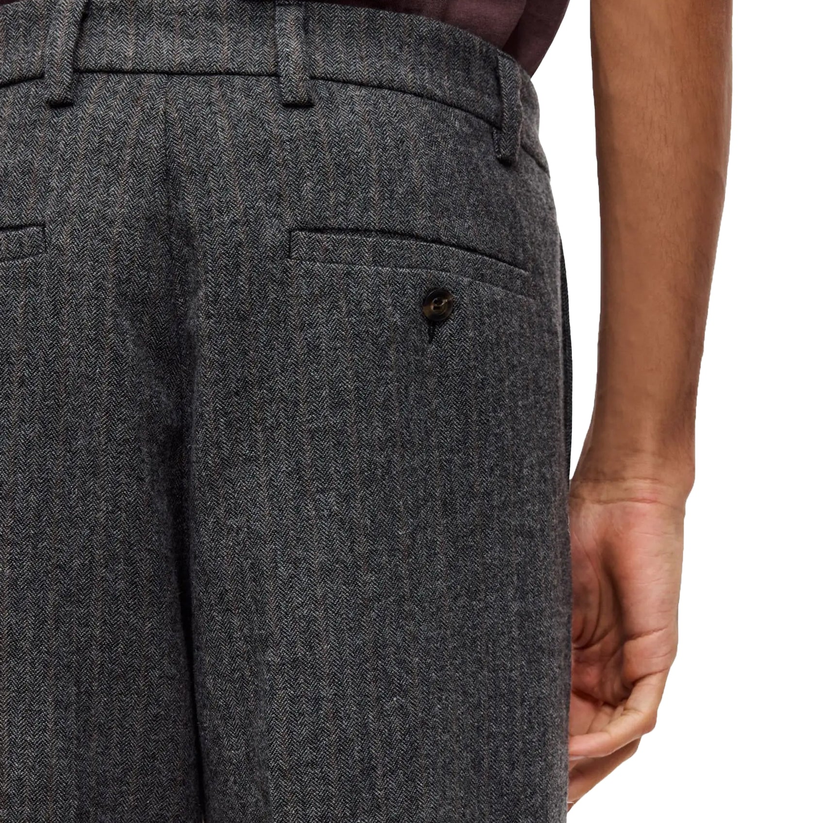 Samsoe PANTALONI Grigio