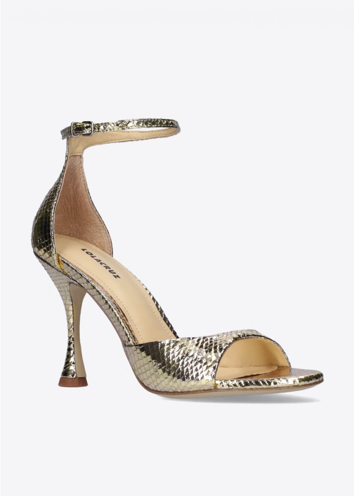 Lola Cruz SANDALI Oro