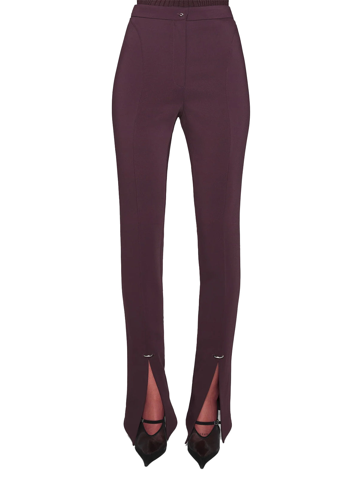 Mugler PANTALONI Viola