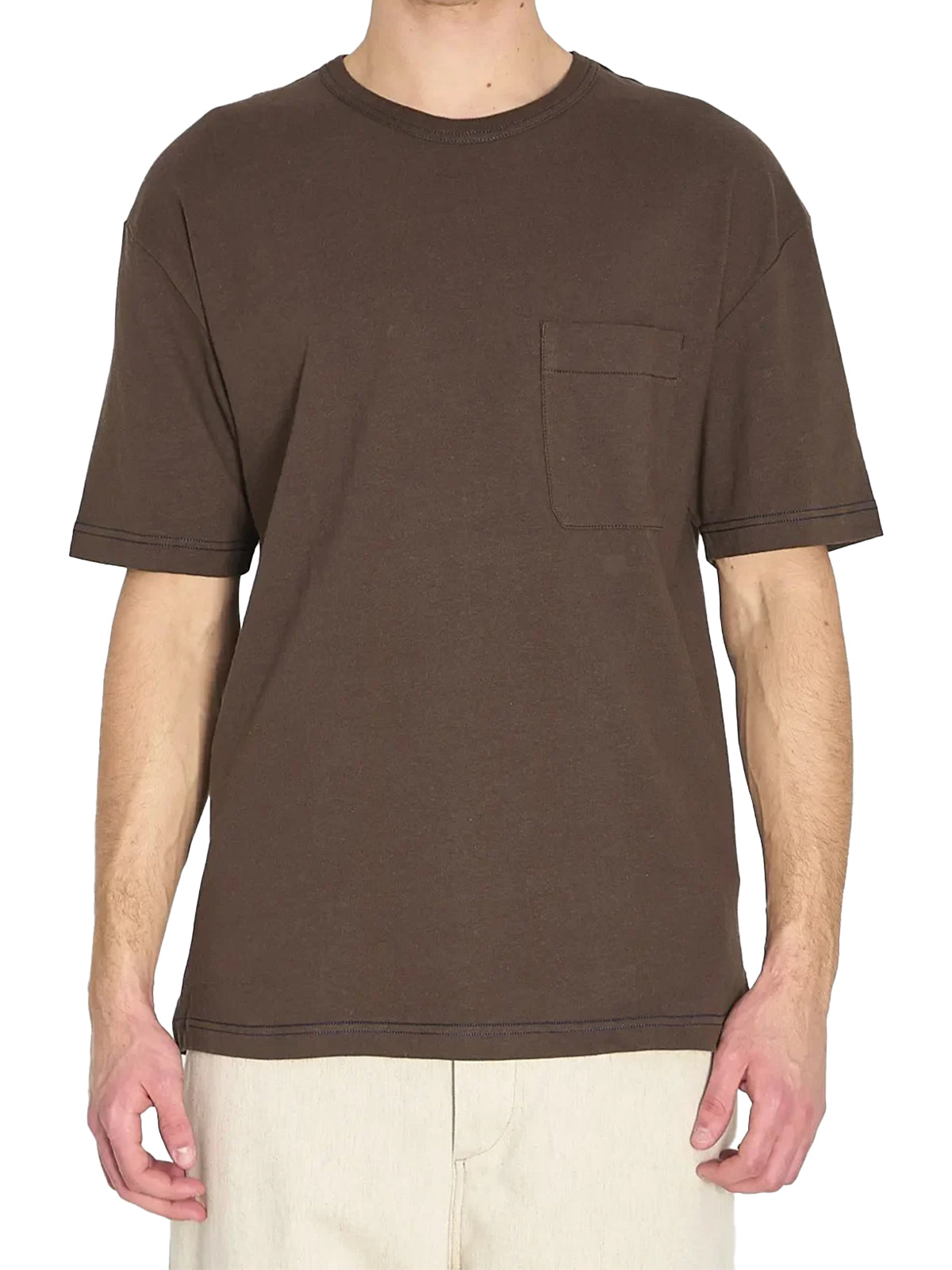 Lemaire T-SHIRT Marrone
