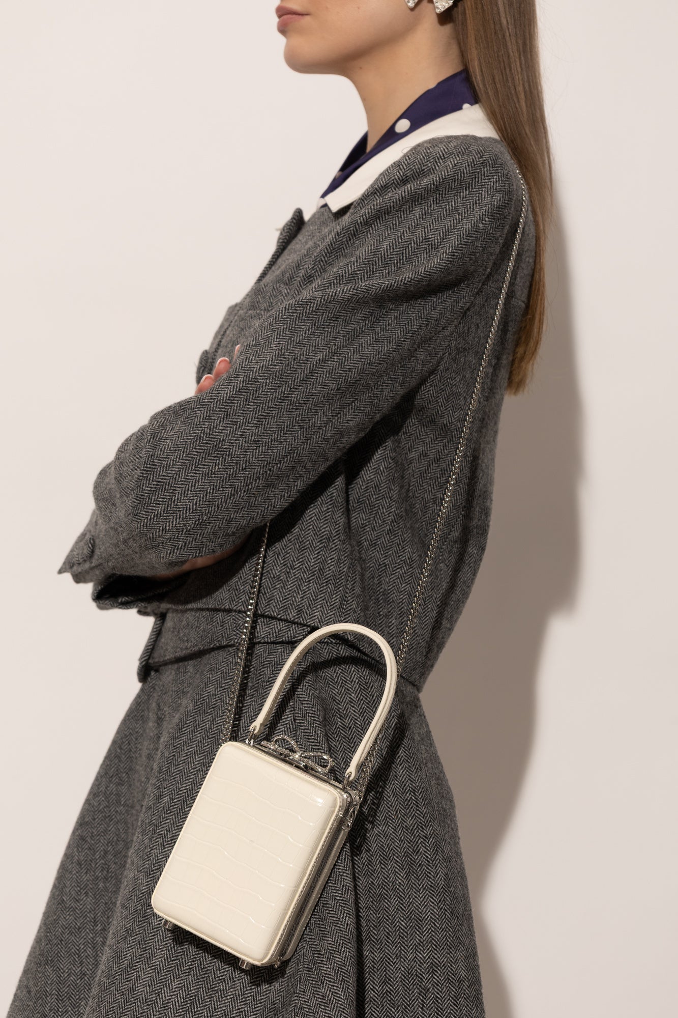 Self-portrait BORSE A MANO Bianco