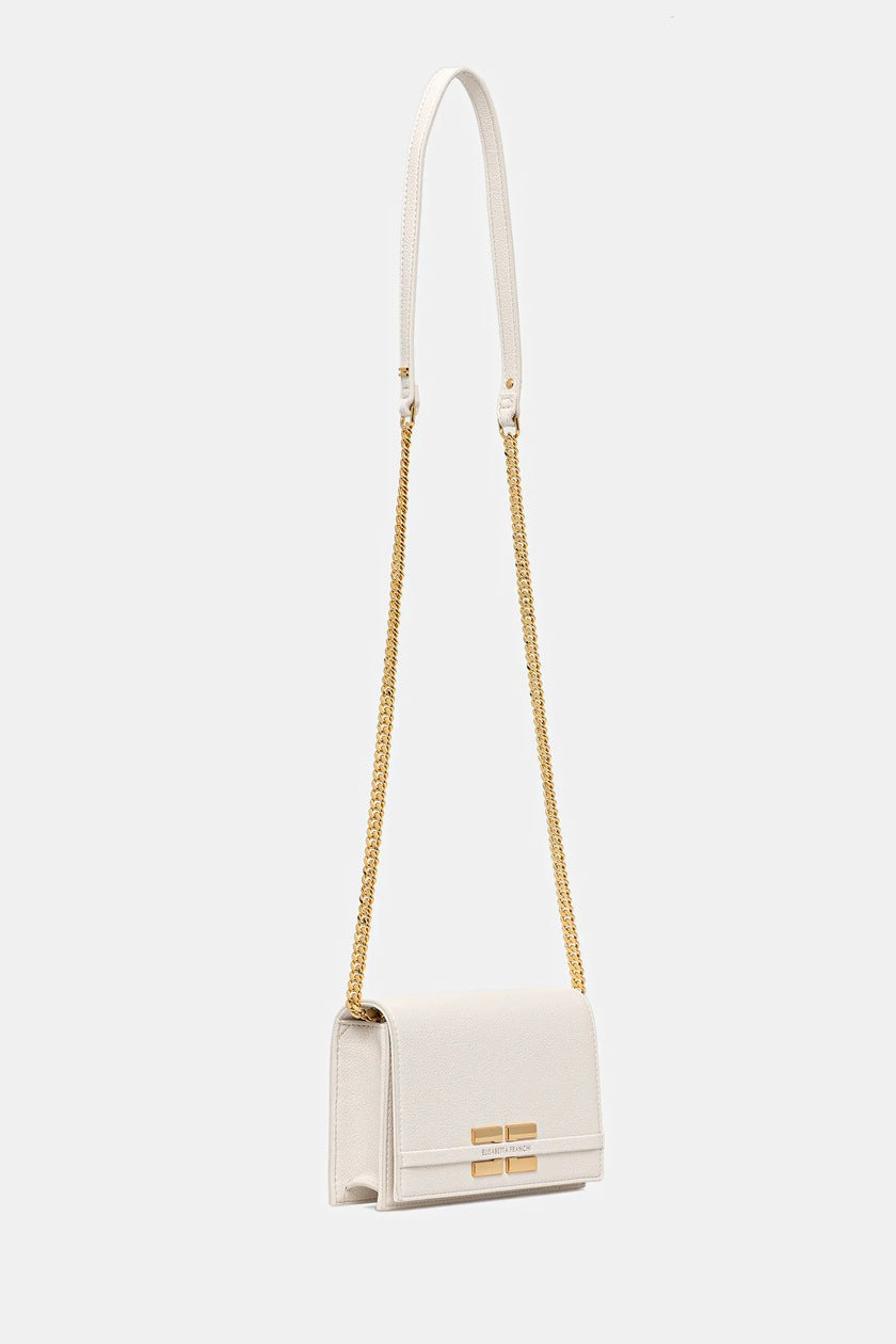 Elisabetta Franchi BORSE A TRACOLLA Beige