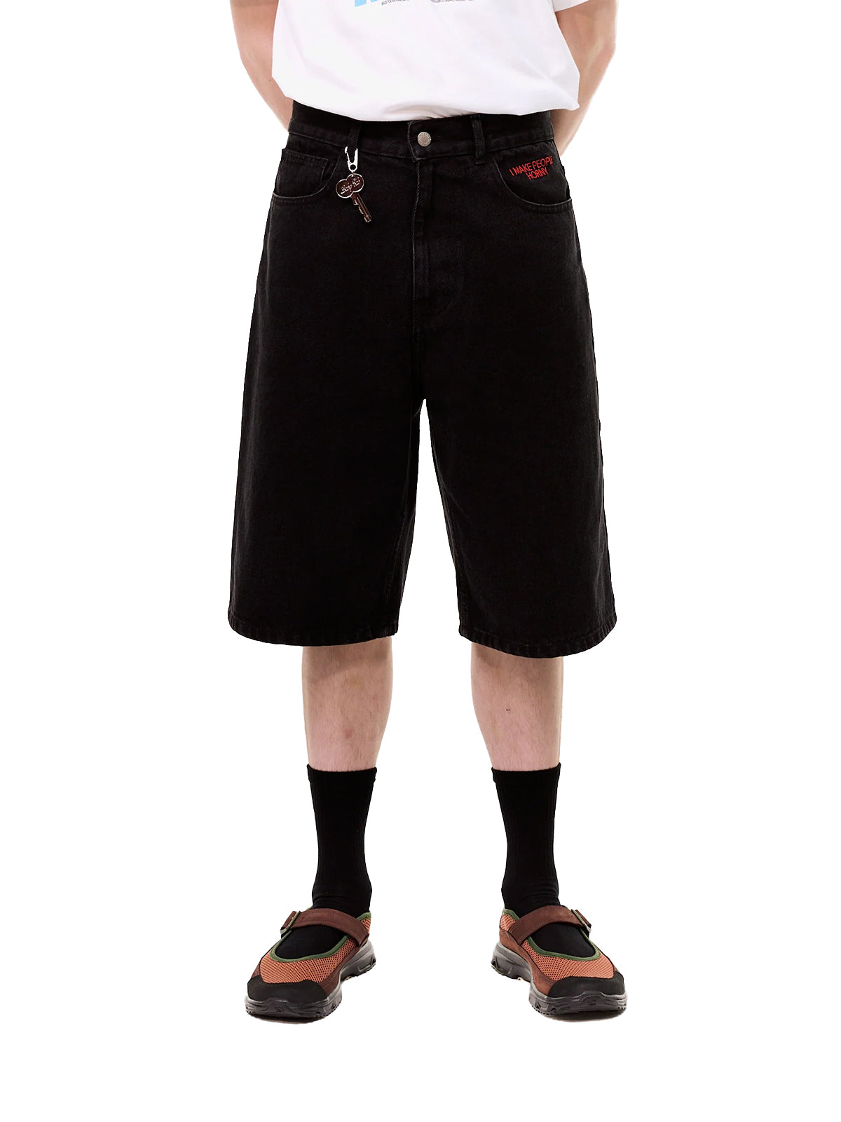 Carne Bollente PANTALONI Nero
