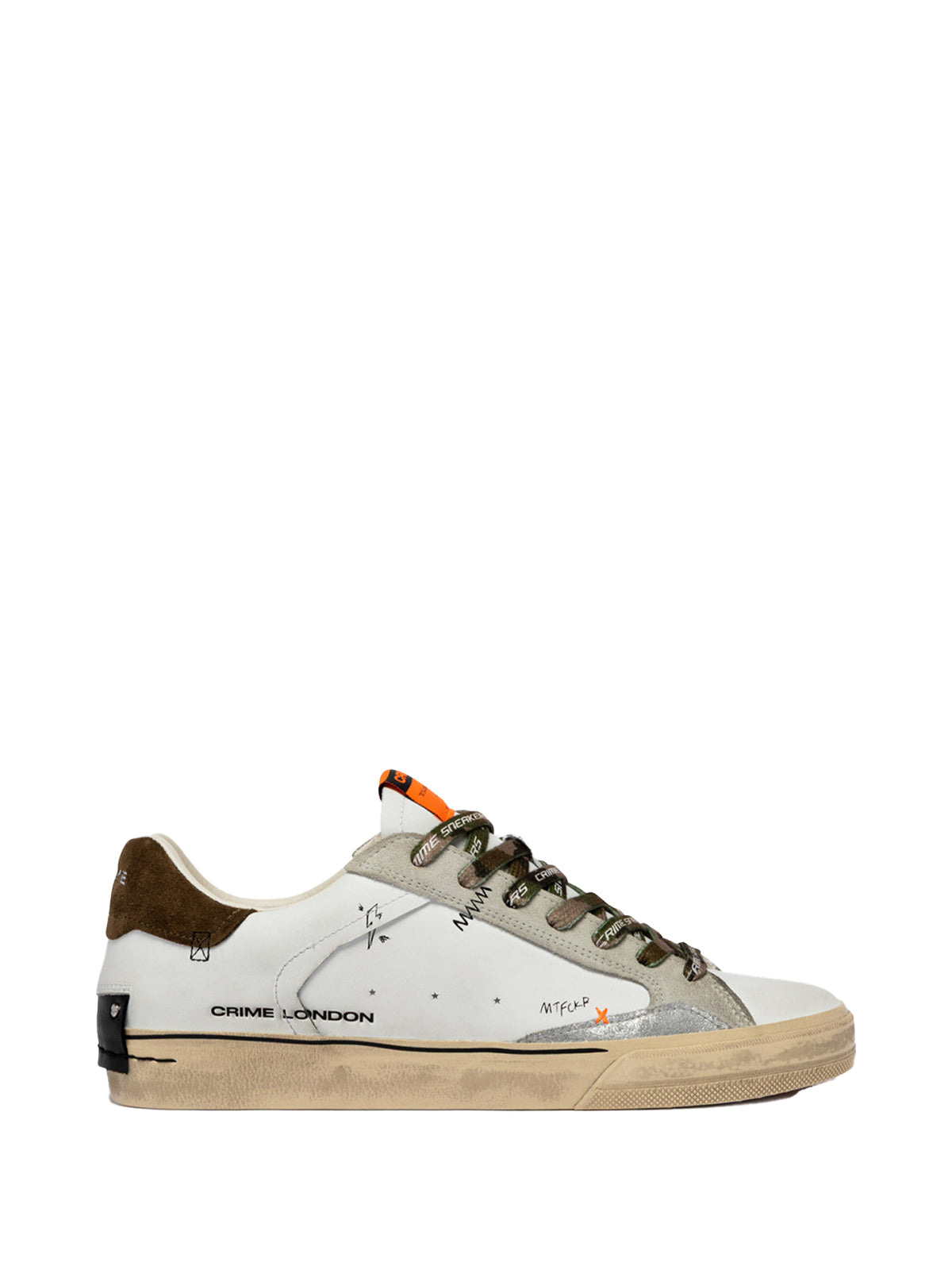 Crime London SNEAKERS Bianco