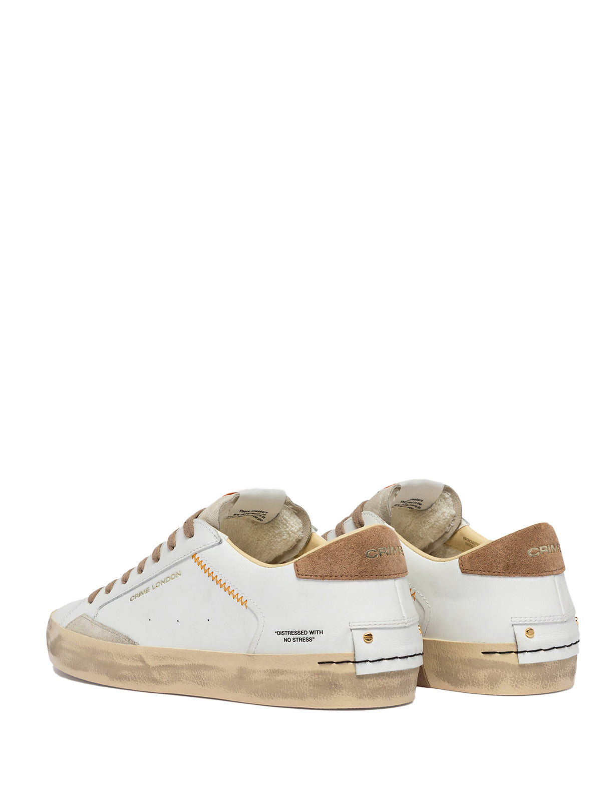 Crime London SNEAKERS Bianco