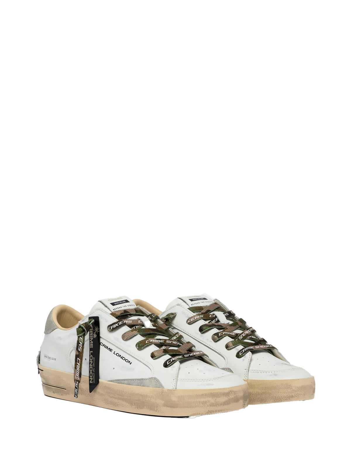 Crime London SNEAKERS Bianco