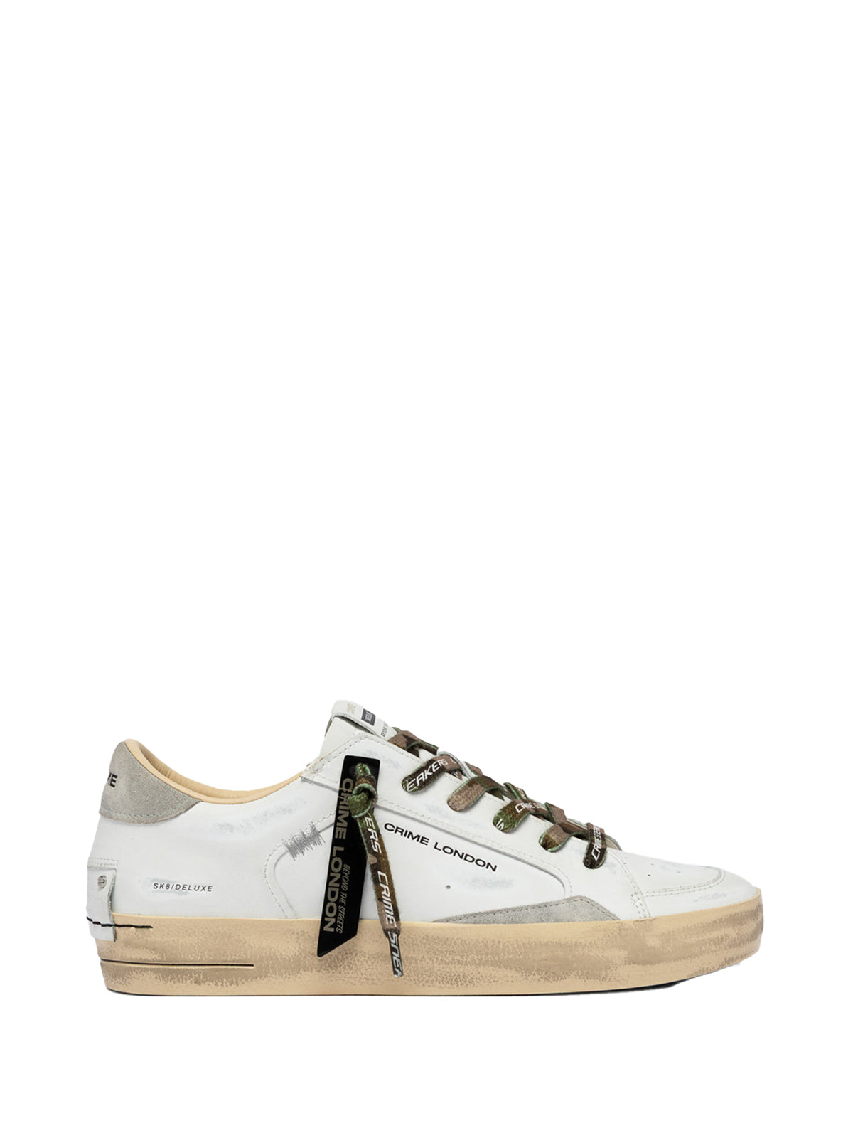 Crime London SNEAKERS Bianco