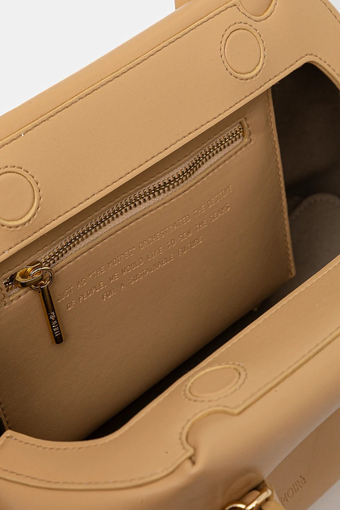 Themoirè BORSE A MANO Beige