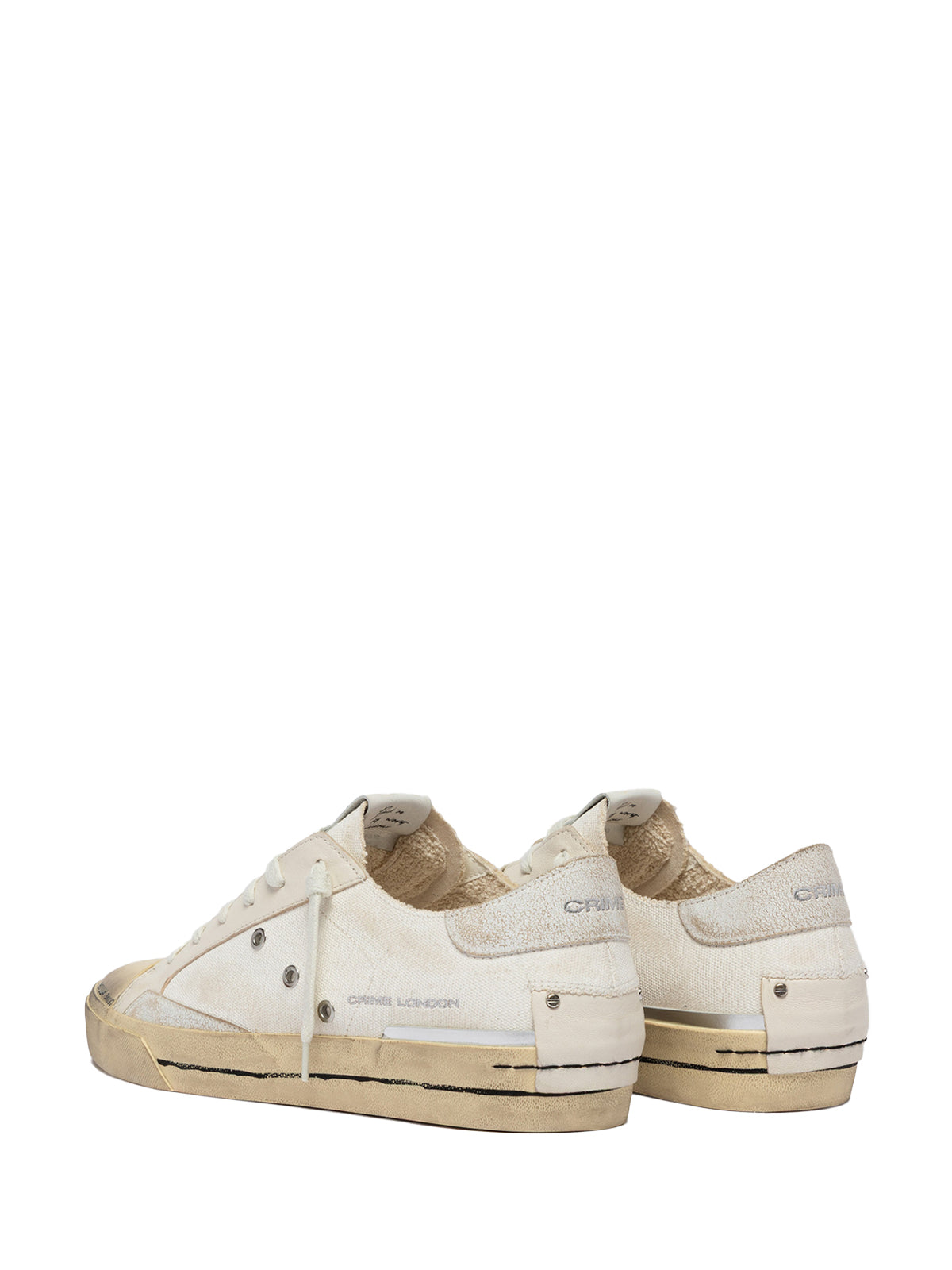 Crime London SNEAKERS Bianco