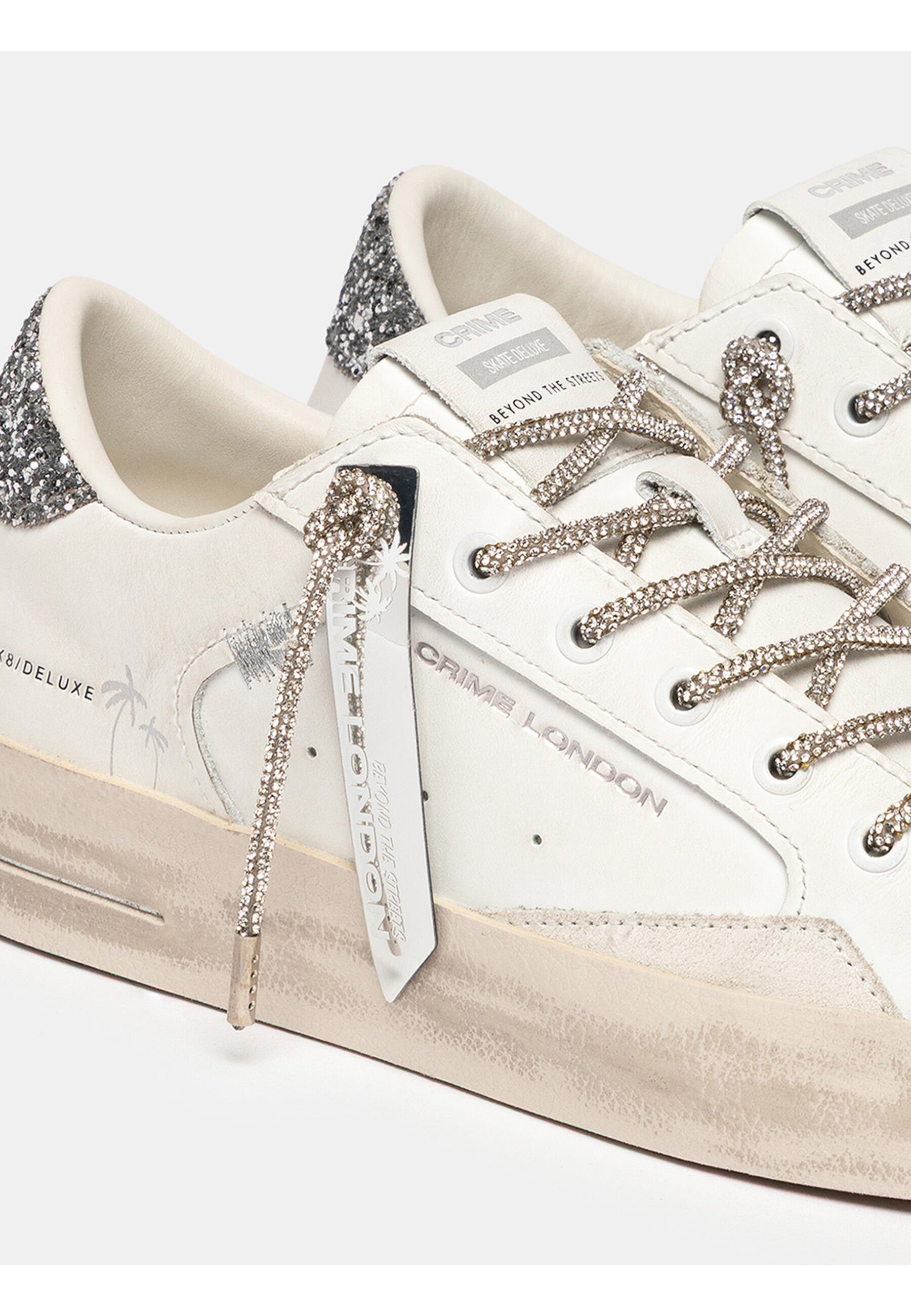 Crime London SNEAKERS Bianco