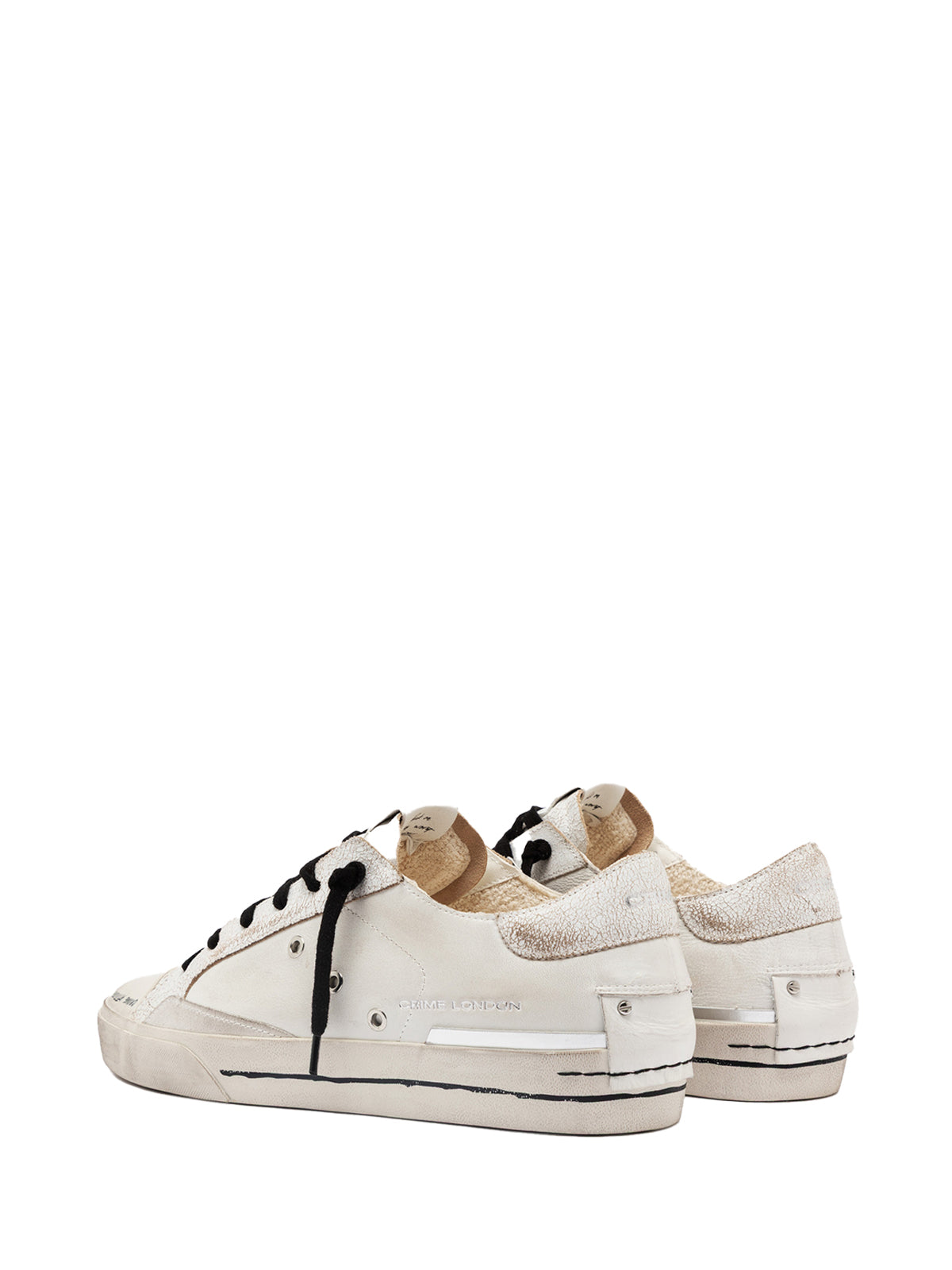 Crime London SNEAKERS Bianco