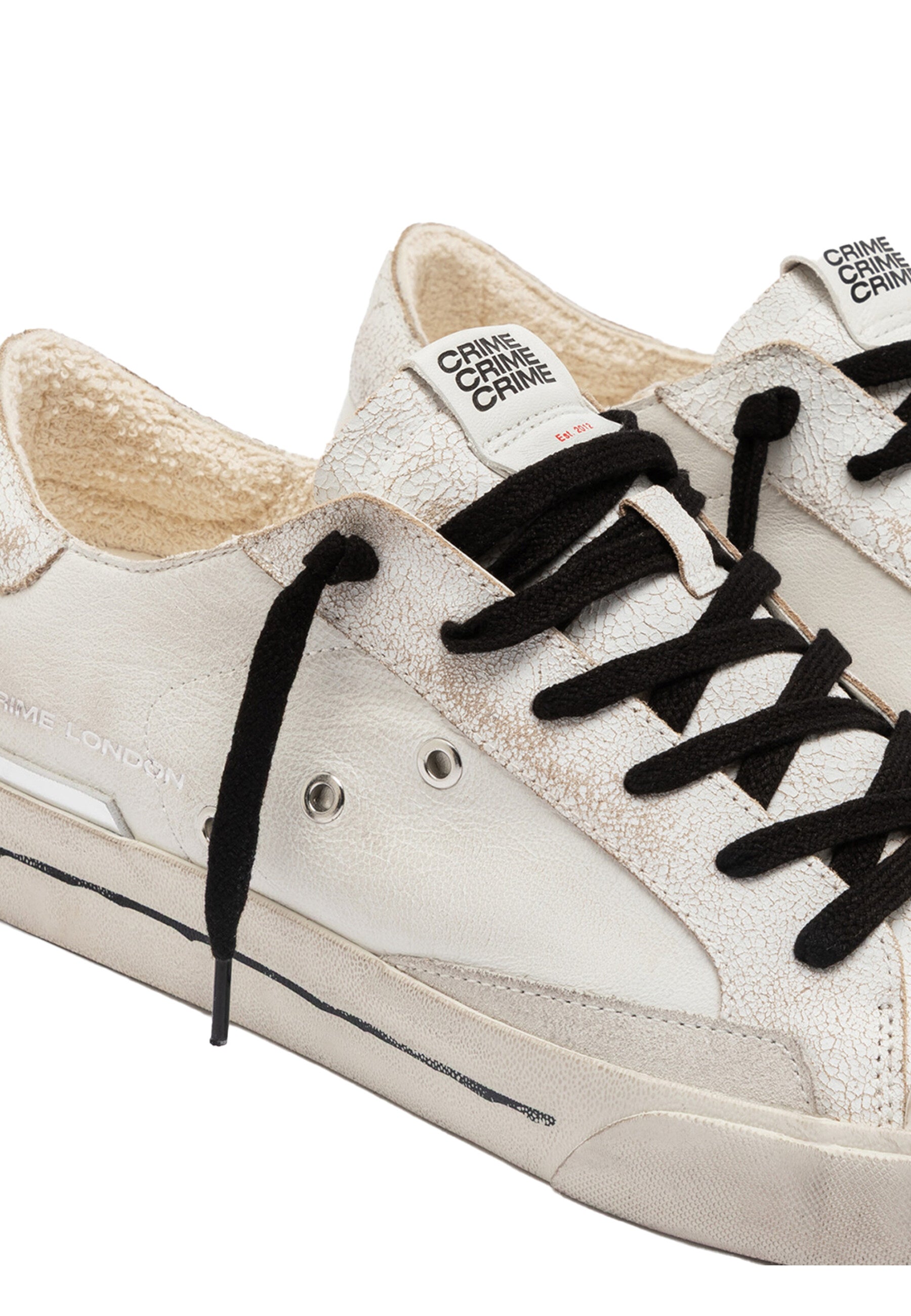 Crime London SNEAKERS Bianco
