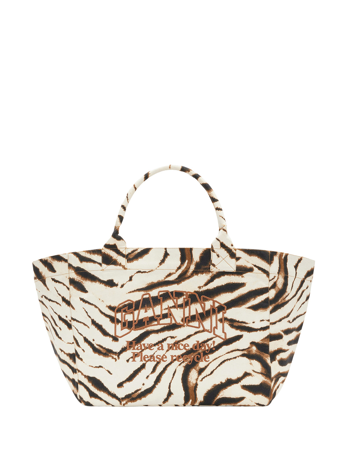 Ganni BORSE A SPALLA Beige