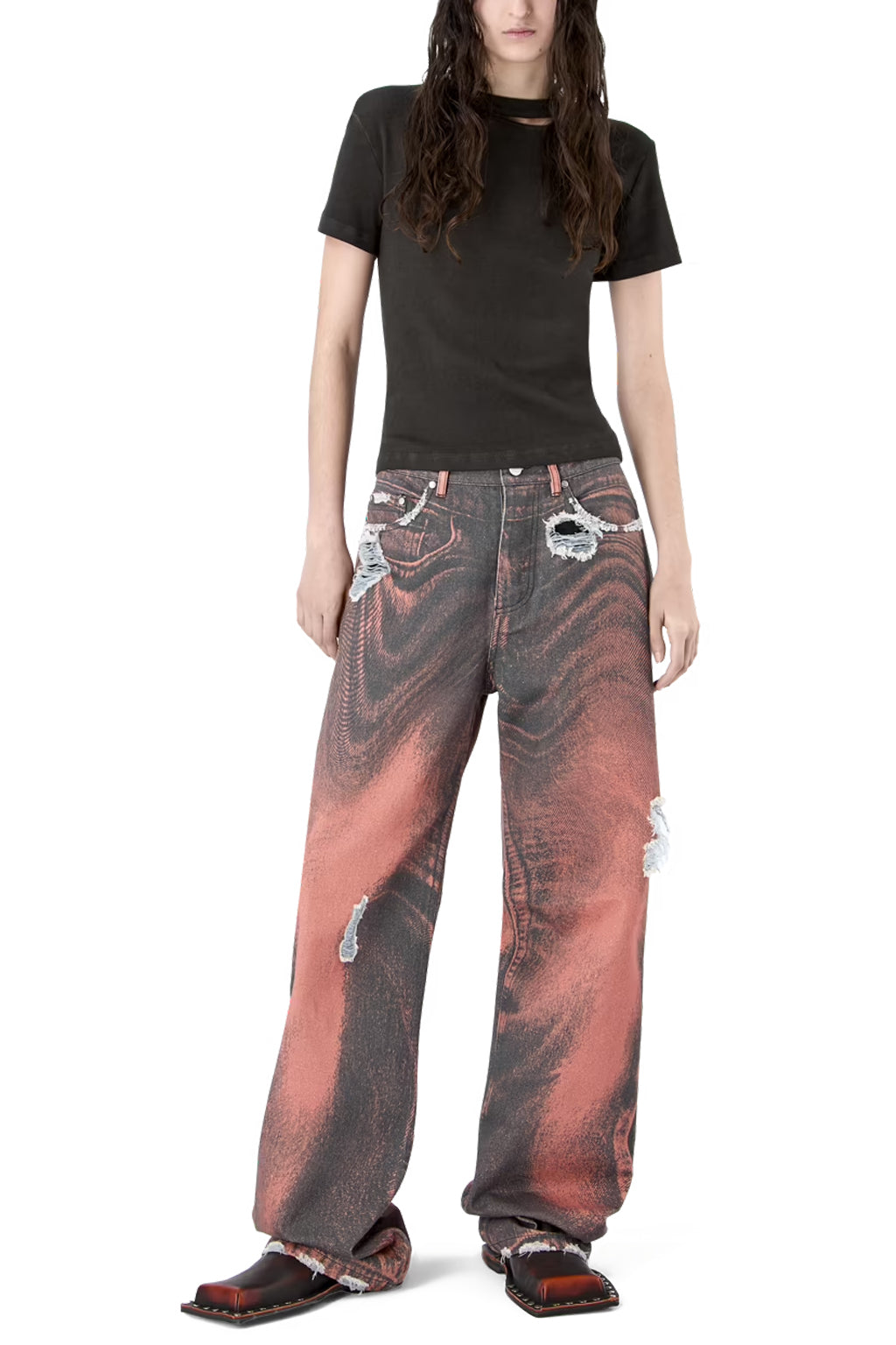 Camper Lab PANTALONI Arancio