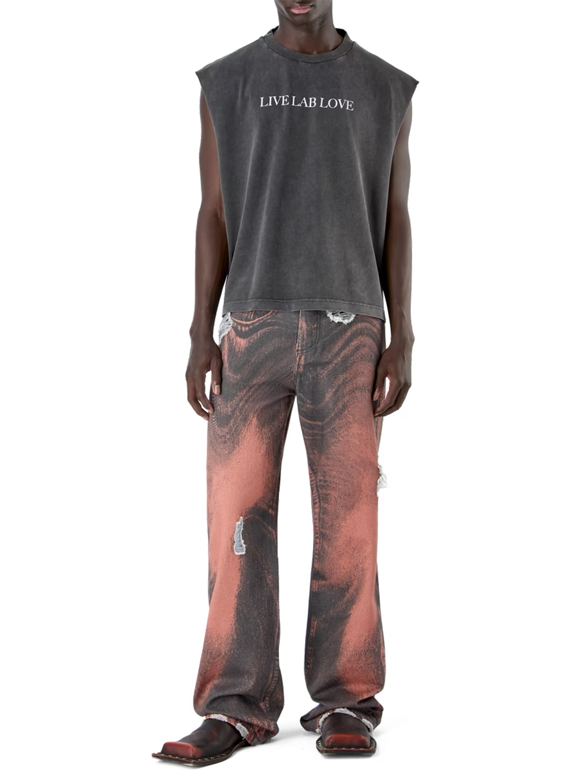 Camper Lab PANTALONI Arancio