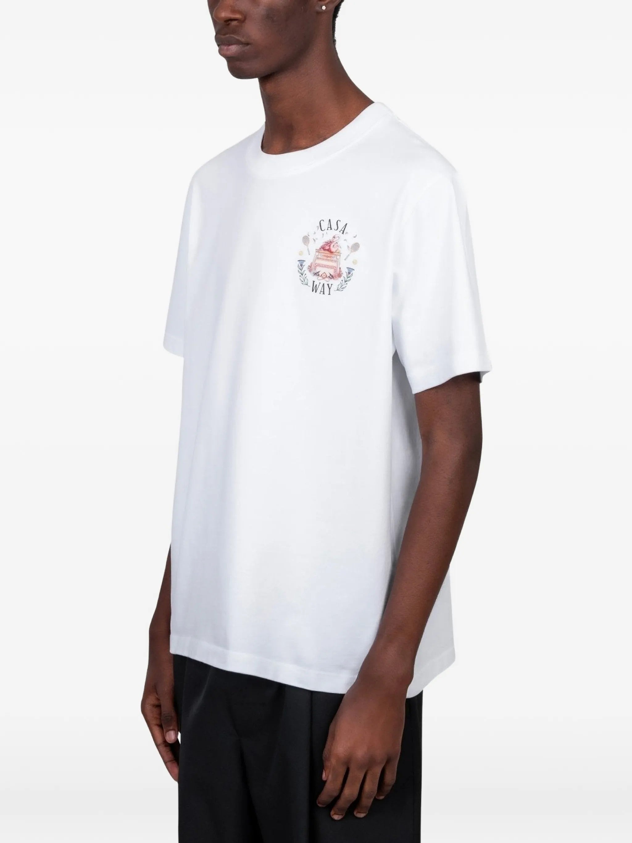 Casablanca T-SHIRT Bianco