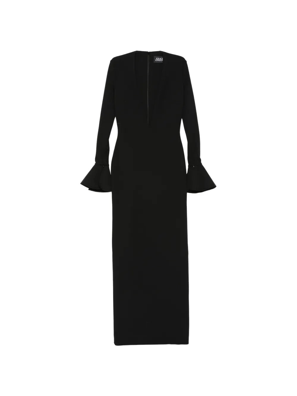 Solace London - Vestito Nero e Rosso da Donna