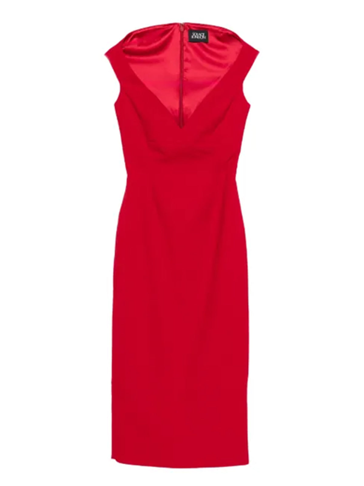 Solace London - Dress Black and Red for Women