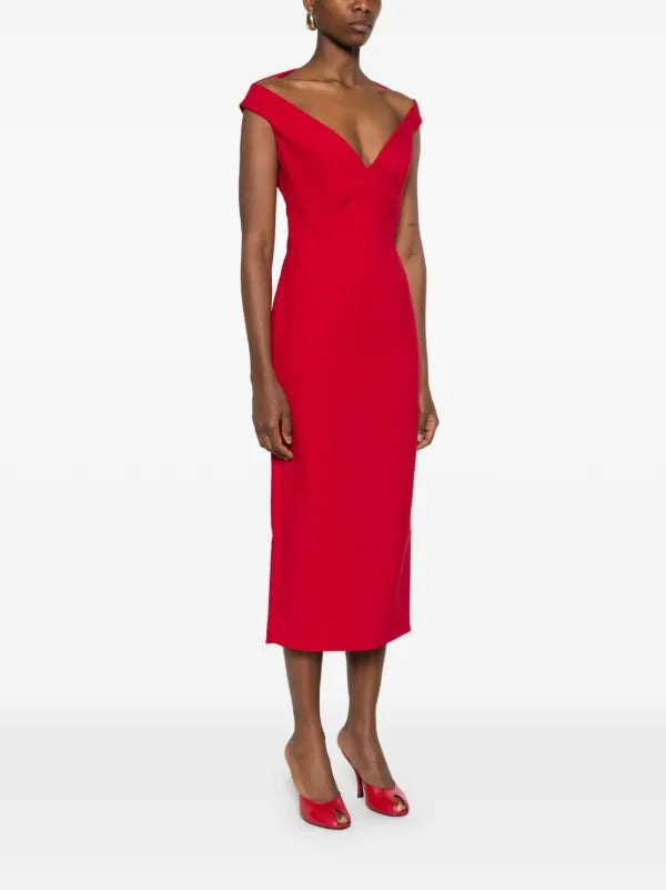 Solace London VESTITI Rosso