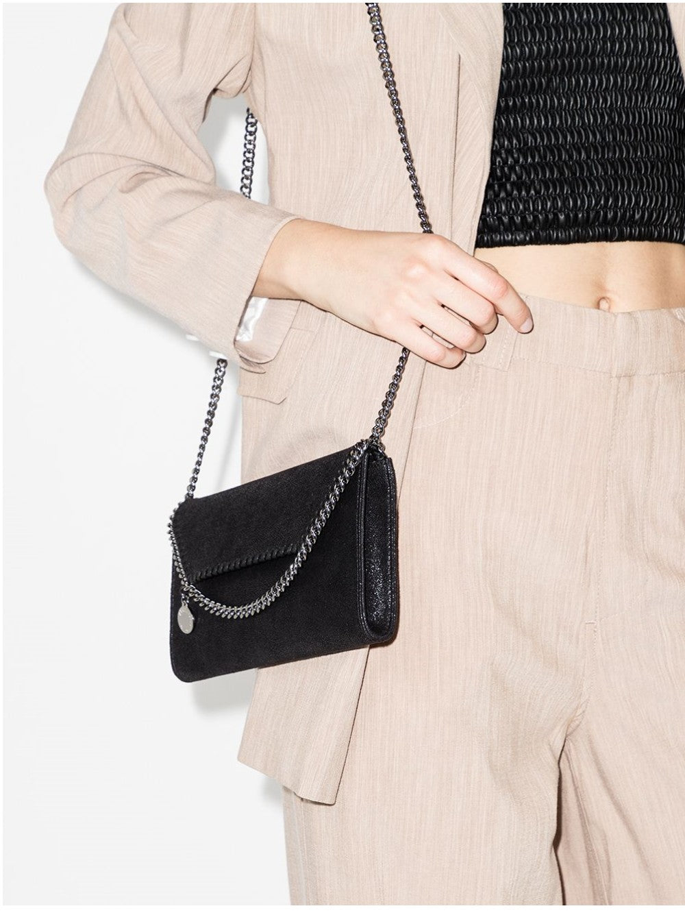 Stella Mccartney BORSE A SPALLA Nero