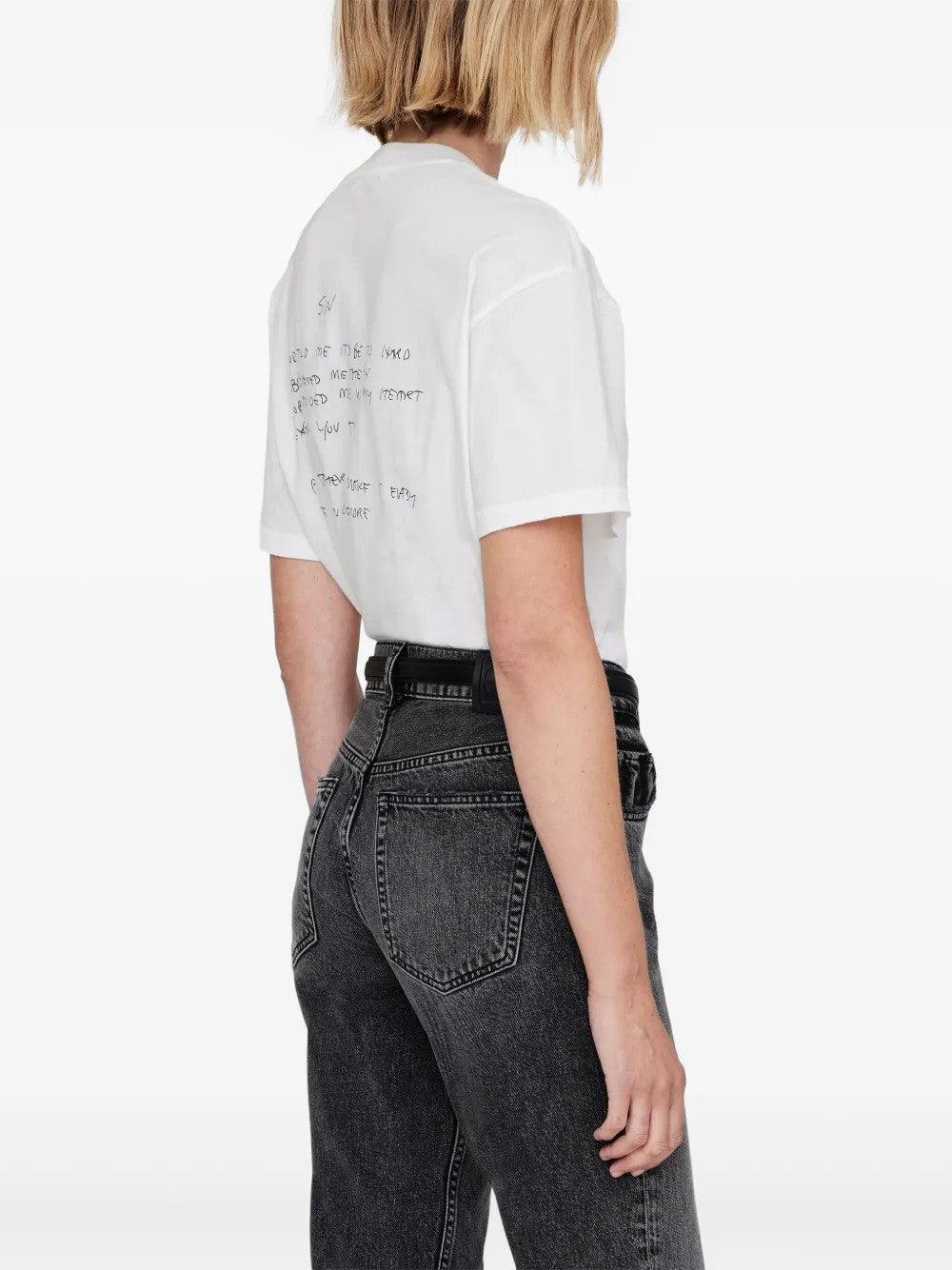 Anine Bing T-SHIRT Bianco