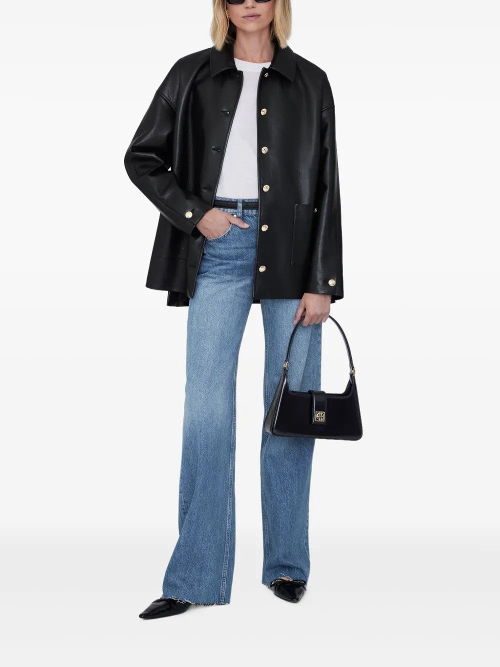 Anine Bing BORSE A MANO Nero