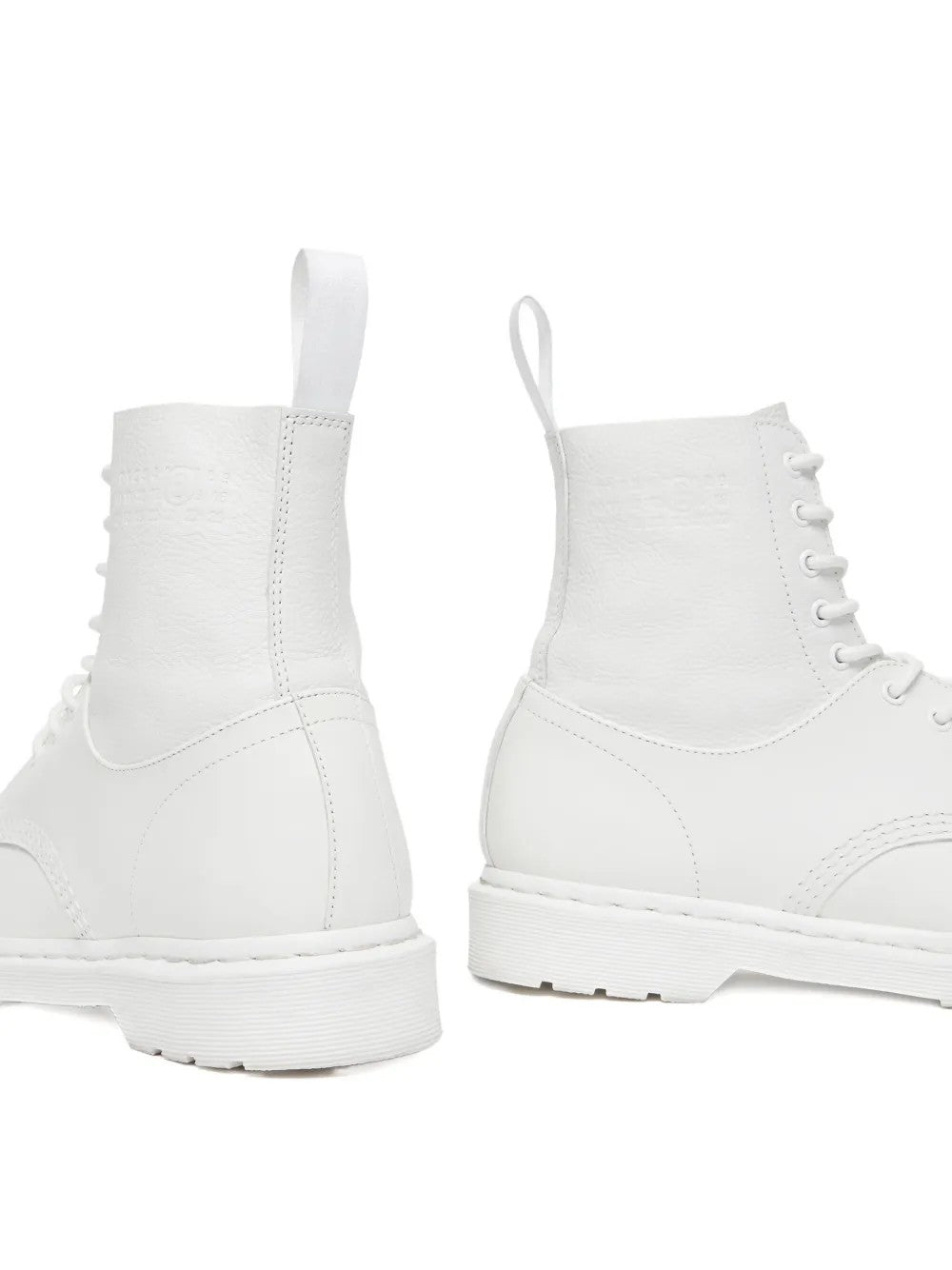 Mm6 Maison Margiela STIVALETTI Bianco
