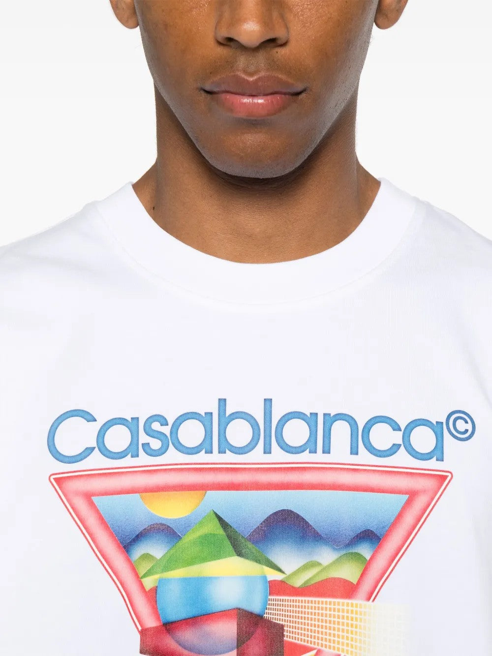 Casablanca T-SHIRT Bianco