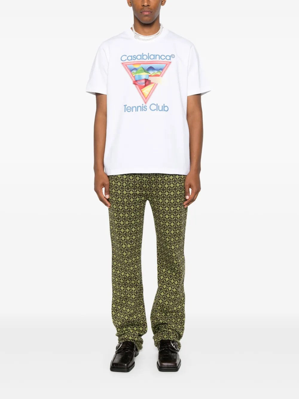 Casablanca T-SHIRT Bianco