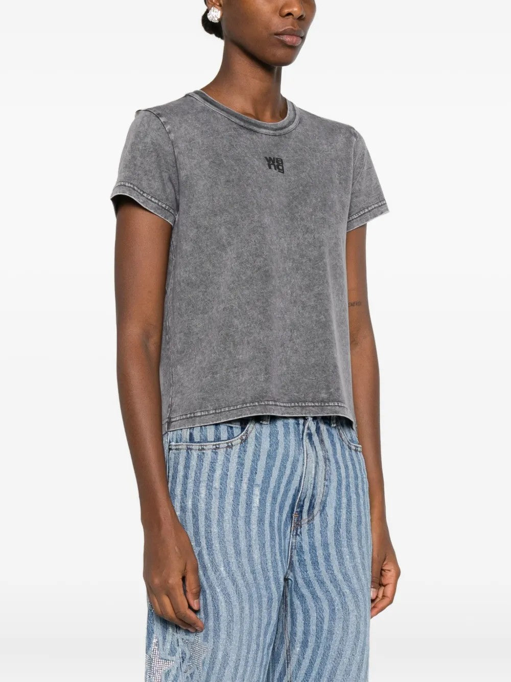 Alexander Wang T-SHIRT Grigio