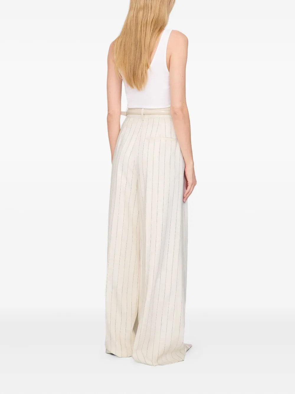 Anine Bing PANTALONI Bianco