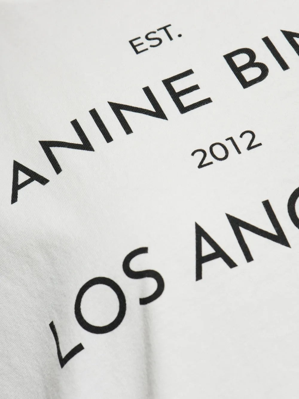 Anine Bing T-SHIRT Bianco