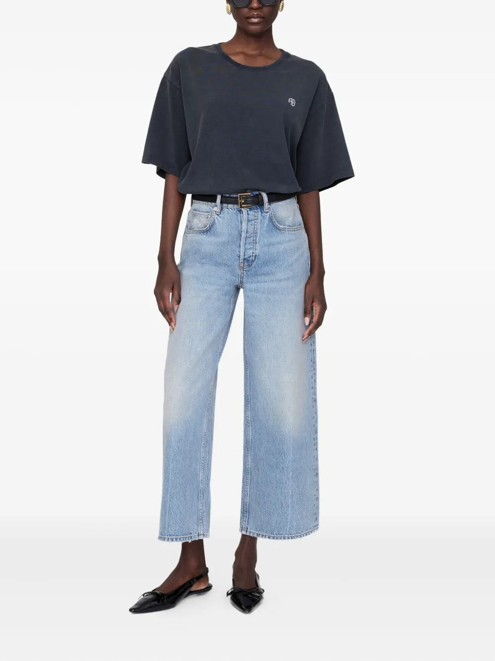 Anine Bing T-SHIRT Nero