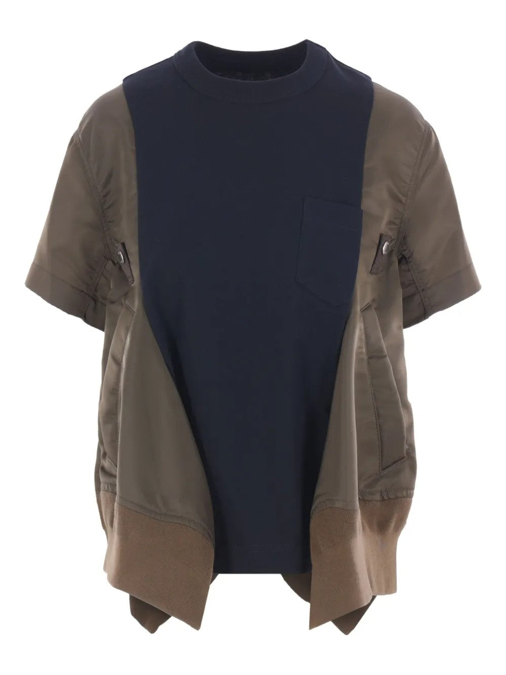 Sacai T-SHIRT Marrone