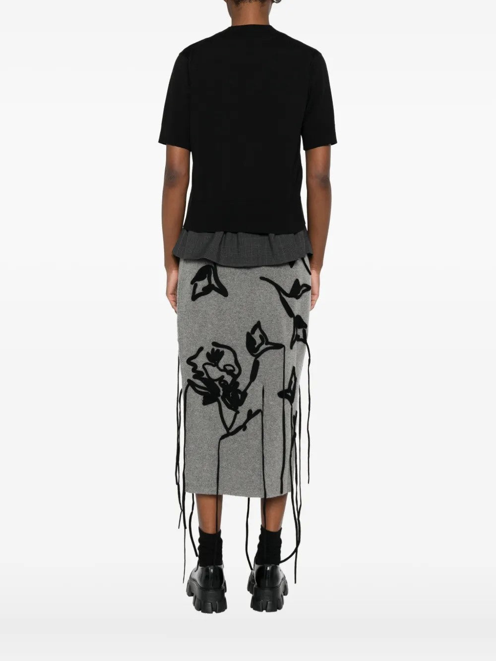 Sacai MAGLIERIA Nero