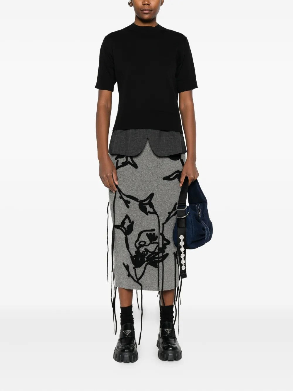 Sacai MAGLIERIA Nero