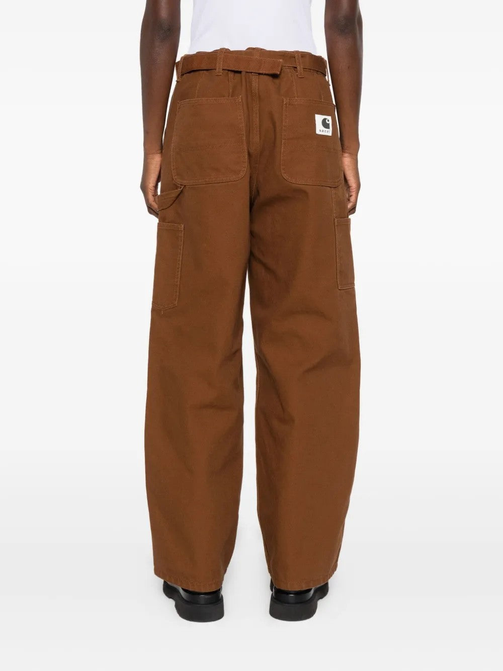 Sacai PANTALONI Marrone
