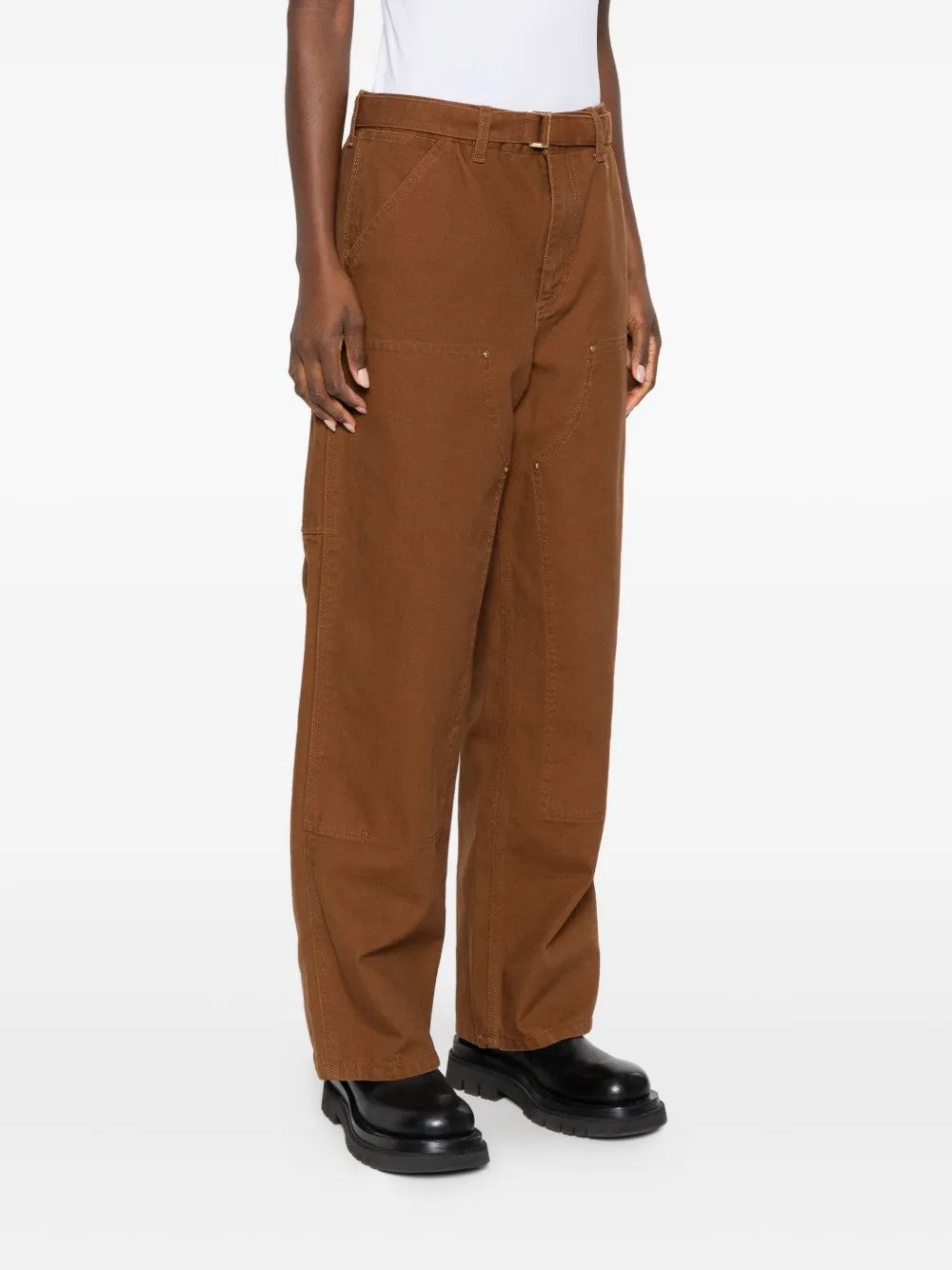 Sacai PANTALONI Marrone