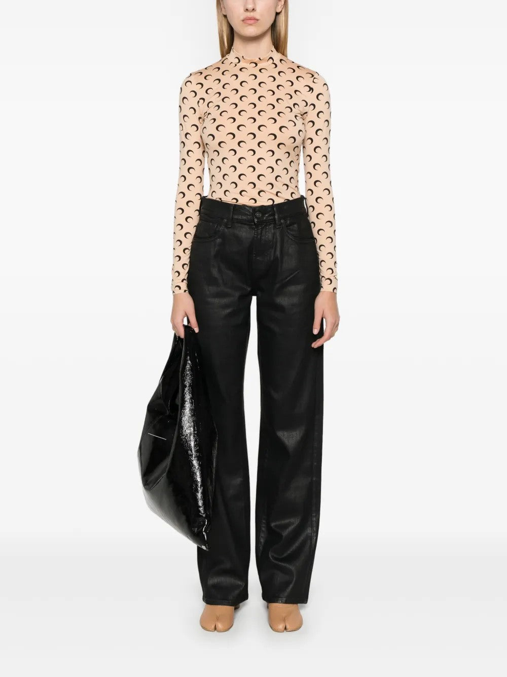 Marine Serre MAGLIERIA Bianco