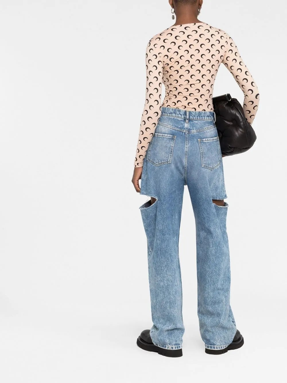 Marine Serre TOP Beige