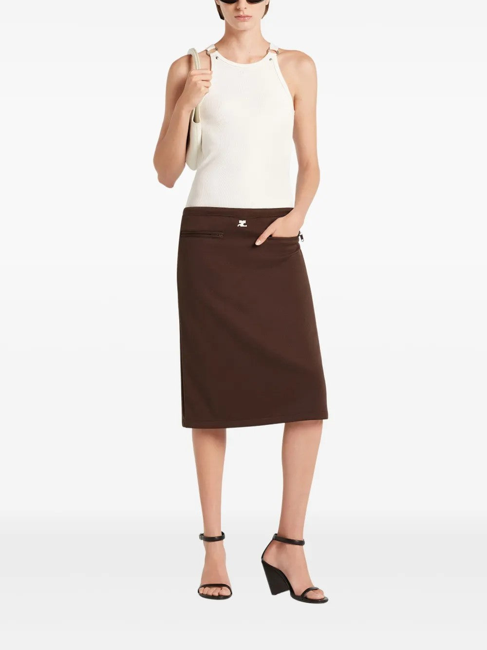 Courreges TOP Bianco